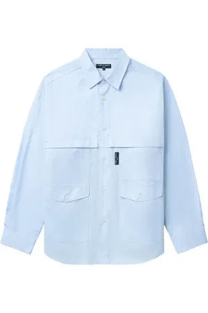 Comme des Garçons Quilted-panel shirt