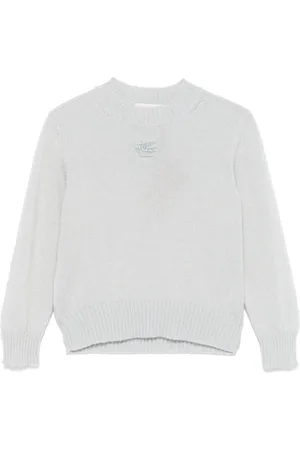 Etro Pegaso-embroidered sweater