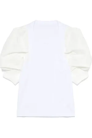 SACAI Puff-sleeve T-shirt