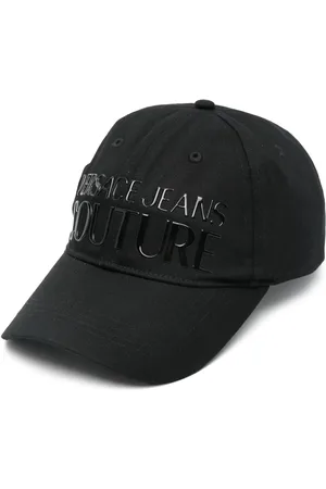 VERSACE Logo-rubberised cap