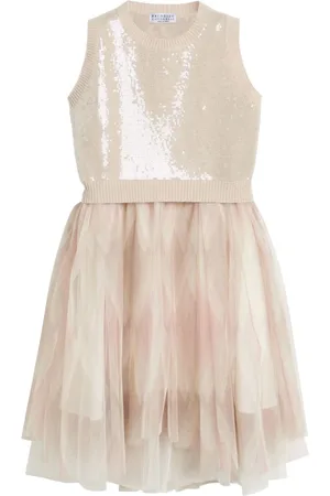 Brunello Cucinelli Sequin-embellished dress