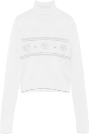 Chiara Ferragni Eyelike-motif sweater