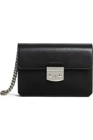 Dsquared2 Logo-engraved leather clutch bag