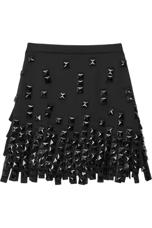 Msgm Beaded A-line midi skirt