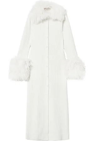 Twin-Set Faux-fur cardi dress