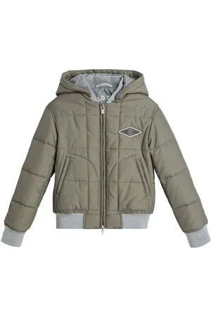 Brunello Cucinelli Logo-patch padded jacket