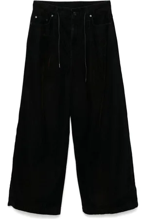 JUUN.J Velvet-finish jeans