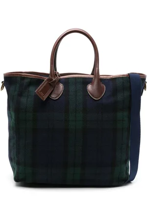Ralph Lauren TWEED TOTE-TOTE-LARGE