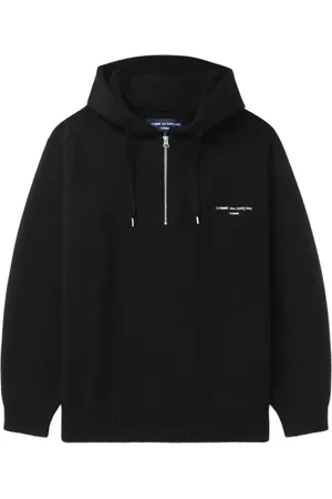 Comme des Garçons Logo-embroidered hoodie