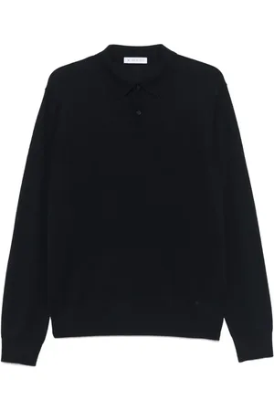 Manuel Ritz Fine-knit polo shirt