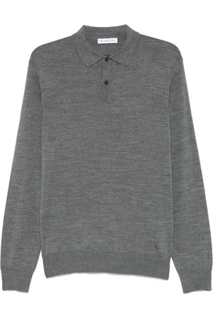 Manuel Ritz Fine-knit polo shirt