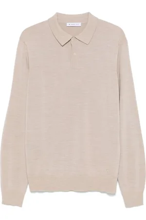 Manuel Ritz Fine-knit polo shirt