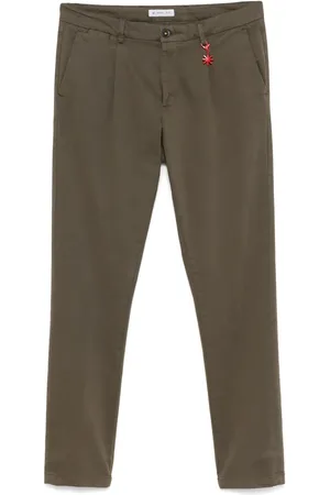 Manuel Ritz Pleated chino trousers