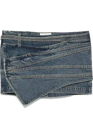 Feng Chen Wang Multi seam mini skirt