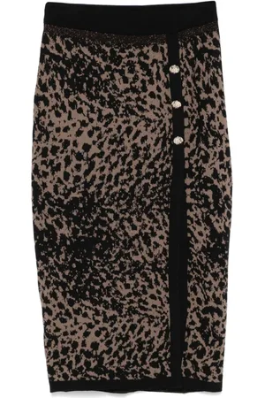 Liu Jo Leopard-print midi skirt
