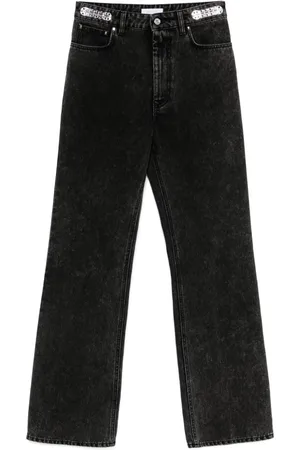 Paco rabanne Disc straight-leg jeans