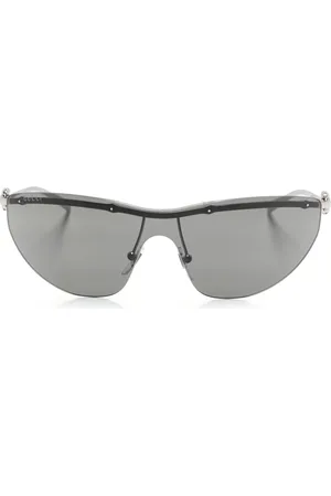 Gucci Shield-frame sunglasses