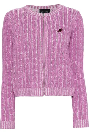 AGNÈS B. Appliqué-logo cardigan