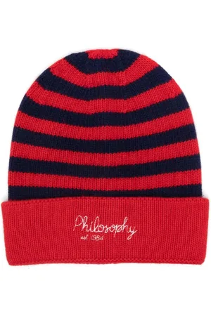 PHILOSOPHY DI LORENZO SERAFINI Embroidered-logo beanie