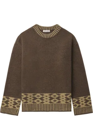 Low Classic Intarsia-knit jumper