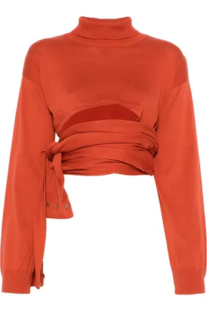 ROMEO GIGLI 1990s cropped sweater