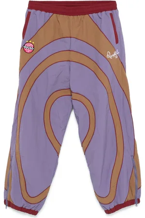 KIDSUPER STUDIOS X Ronaldinho colourblock track pants