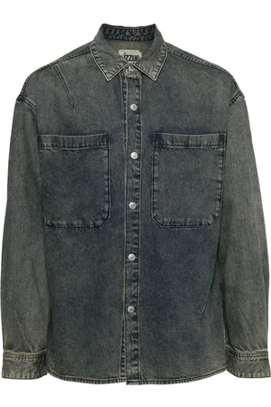Izzue Patch pocket denim shirt