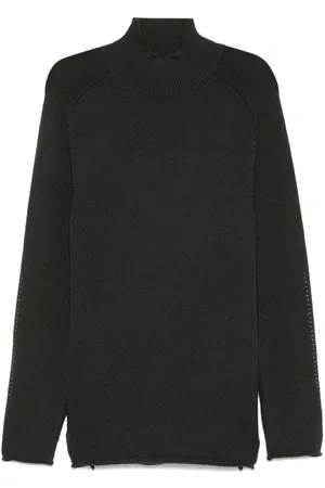 TRANSIT Contrasting-stitch virgin wool sweater