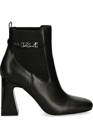 Karl Lagerfeld 90mm logo ankle boots