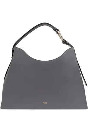 Furla Arch-motif leather tote bag