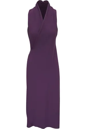 PETER COHEN Wrap-around midi dress