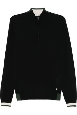 Manuel Ritz Zip-neck sweater