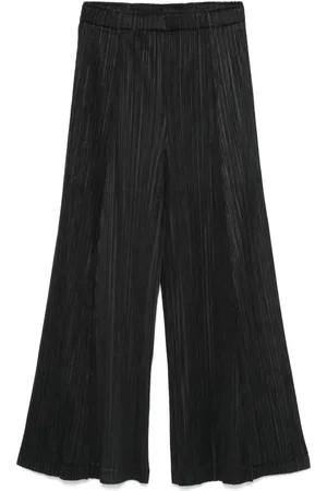 PLEATS PLEASE ISSEY MIYAKE Thicker Bottons 2 wide-leg trousers