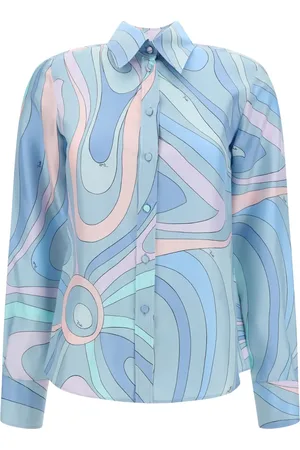 Puccini Marmo-print shirt