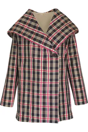 PETER COHEN Madras hooded coat