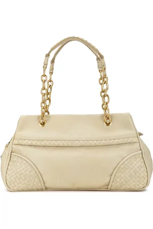 Bottega Veneta 2010-2023 Intrecciato-Trimmed shoulder bag