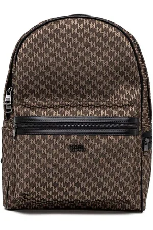 Karl Lagerfeld Logo-jacquard backpack