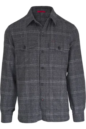 ISAIA Check-pattern shirt