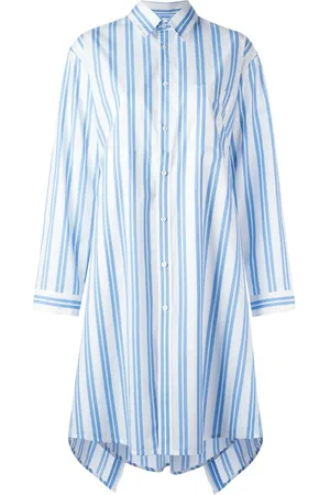 Balenciaga Striped shirt dress