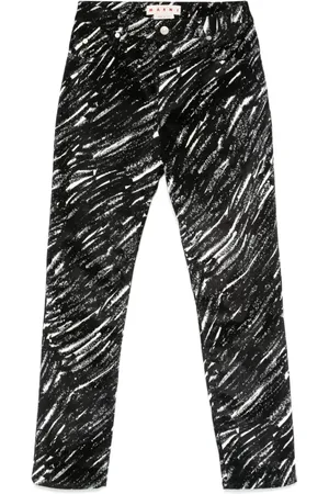 Marni Crayon-printed trousers