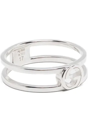 Gucci Sterling Interlocking G ring