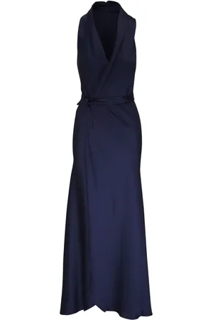 PETER COHEN Silk maxi dress