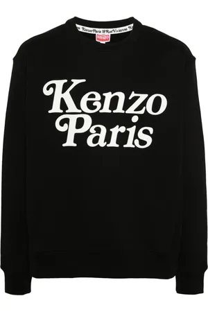 Kenzo X Verdy flocked-logo sweatshirt