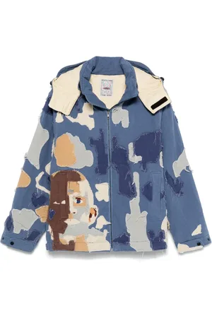 KIDSUPER STUDIOS Patchwork canvas jacket