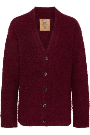 UMA WANG Texture-finish cardigan
