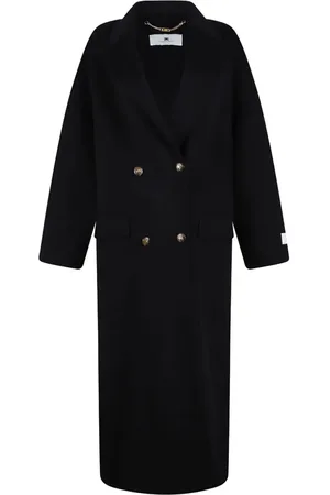 Elisabetta Franchi Wool double-breasted coat