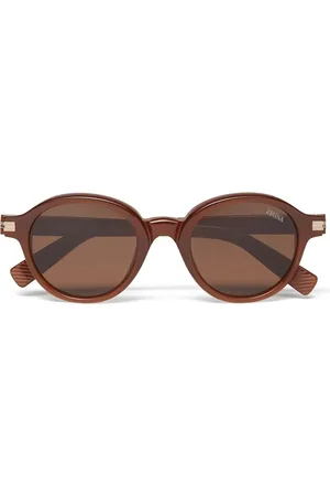Ermenegildo Zegna Milky Foliage sunglasses