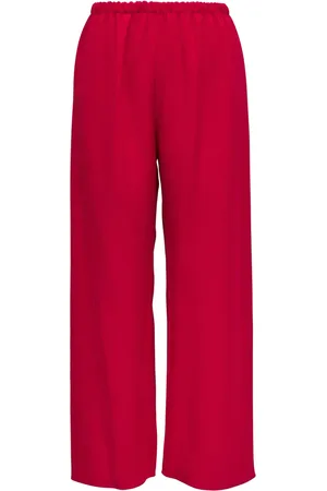 PETER COHEN Silk palazzo pants