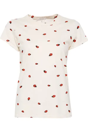 RAG&BONE Ladybug cotton T-shirt