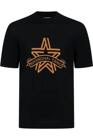 SHANGHAI TANG Star cotton knitted T-shirt